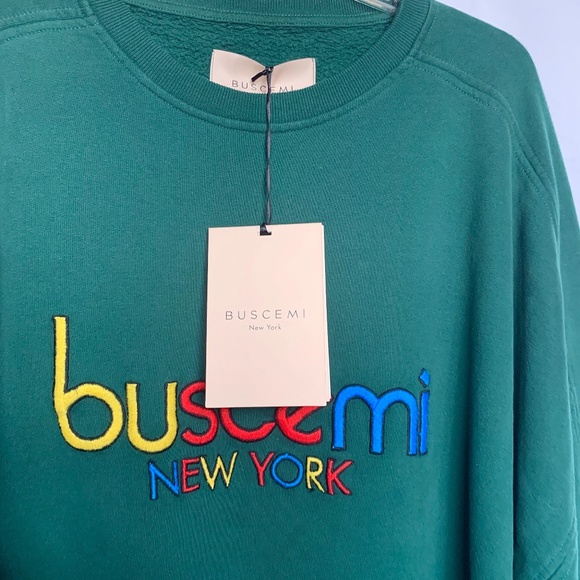 Buscemi New York Men's Logo Sweatshirt- XL NEW - Picture 4 of 7